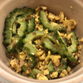 ☆みえぽんぽこりん☆'s cooksnap of when they made ゴーヤと卵☆マヨめんつゆ炒め.