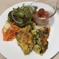Ume星cafe's cooksnap of when they made 生地なしオーブンなし卵消費キッシュ.