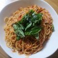 ぜんだいママ's cooksnap of when they made サバ缶のトマトスパゲティ.