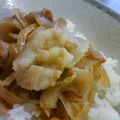 ミクサワ～'s cooksnap of when they made 超☆超☆超簡単　つゆだく豚丼.