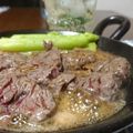 ダイナマイト漆黒's cooksnap of when they made 黒酢にんにくステーキソース.