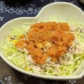 ゆけり３兄弟's cooksnap of when they made 豚肉の冷しゃぶ＊だし明太子たれ.