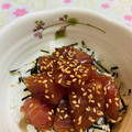 ☆★ひよこ★☆'s cooksnap of when they made 鮪の切り落としDE漬け丼.