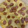 ヒロ♪エリ's cooksnap of when they made 春♪新きゃべつ新玉ねぎ豆乳レンジキッシュ.