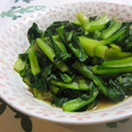 タロすけ's cooksnap of when they made 小松菜と油揚げの炒め煮.