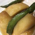 piyoooko's cooksnap of when they made 母直伝☆じゃがいもスナップエンドウの煮物.