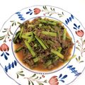 クックEBXFTK☆'s cooksnap of when they made 小松菜大量消費！牛肉と小松菜のすだち醤油.
