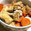 マダムスカーレット's cooksnap of when they made 油揚と人参クタクタ煮。あと一品の簡単惣菜.