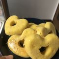 3児の子ぶたママ's cooksnap of when they made ＊甘さ控えめレモンドーナツ＊.