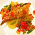 ハナ･ブーケ's cooksnap of when they made 鯛のポワレ　レモン醤油ソース.