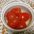 ☆ゆずれもん☆'s cooksnap of when they made ミニトマトのはちみつワイン漬け.