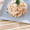 yesmama's cooksnap of when they made 家族に愛されて30年♡我が家のチャーハン.