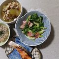 よちりん's cooksnap of when they made ☆セロリとベーコンのオイスター炒め☆.