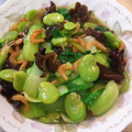 ゆりYO船長's cooksnap of when they made エビとそらまめの中華風炒め.