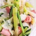 ねぞろ's cooksnap of when they made レンジで簡単☆蒸しキャベツウインナー.