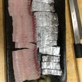 素人漁師's cooksnap of when they made なべじ流タチウオの三枚おろし.