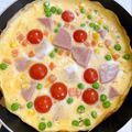 へい♡ゆー♡'s cooksnap of when they made ウインナーとミニトマトのオムレツ♪.