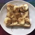 なつっこりー's cooksnap of when they made 簡単♡バナナシナモンハニートースト.