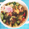 ｍａｃｏ's cooksnap of when they made ベーコンと卵のふわとろずぼら丼.