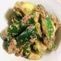 bunnychoco's cooksnap of when they made 簡単すぎ☆居酒屋のたたき梅きゅうり☆.
