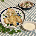 サヤスカマカン's cooksnap of when they made かれいのムニエル わさびソース添え.