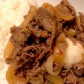 1035's cooksnap of when they made 簡単美味しい牛丼★上品コク旨♬.
