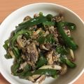 クックNP9ISV☆'s cooksnap of when they made サバ缶となすとピーマンの☆麺つゆ味噌炒め.