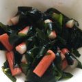 まゆのふ♬'s cooksnap of when they made 箸休めに♡簡単わかめとカニカマの酢の物.