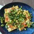 クック78R779☆'s cooksnap of when they made うすあげのネギのせ焼き.