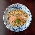 コゴメ's cooksnap of when they made レンジで簡単♡鮭のレモン醤油バター蒸し.