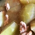 crystaI's cooksnap of when they made 優しい味！冬瓜の鶏そぼろ翡翠煮.