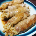 ありす310's cooksnap of when they made しゃぶしゃぶ肉でえのき巻き巻き☆.
