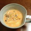 へのへのもへの's cooksnap of when they made 鯖とキムチの豆乳スープ.