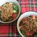 ☆yopipi's cooksnap of when they made 納豆トマト奴.