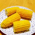 ドルフィンサーモン's cooksnap of when they made フライパンで簡単旨々トウモロコシの茹で方.