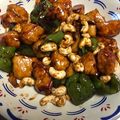 nobugorou's cooksnap of when they made 鶏胸肉とピーマンのピーナッツ炒め.