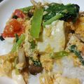 いなみよょよん's cooksnap of when they made 豆腐とトマトの卵炒め.