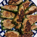 いかめし321's cooksnap of when they made ピーマンの肉詰め.
