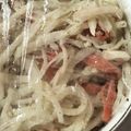 クックZ8J4H4☆'s cooksnap of when they made 大根ちくわ海苔サラダ.