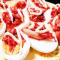 あおいりん's cooksnap of when they made ゆで卵とキムチのサラダ.