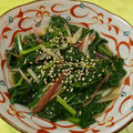 とみぃ11's cooksnap of when they made さっぱり☆モロヘイヤとみょうがの和え物.