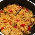 クック桜輝's cooksnap of when they made スペインごはん☆鶏肉といんげんのパエリア.