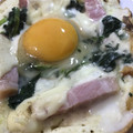 Dyayoi's cooksnap of when they made 簡単☆HMでガレット風目玉焼き*^^*.
