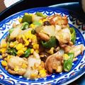 みきんたちゃん's cooksnap of when they made 鶏肉とピーマンの炒め物.