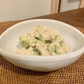 クック21DKQQ☆'s cooksnap of when they made アボカドとささみの白和え✨.
