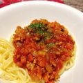 こゆりんねこ's cooksnap of when they made 簡単！具沢山！絶品ミートソース.