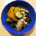 水玉ぱじゃま's cooksnap of when they made ●かぼちゃとナスとちくわの煮物●.