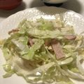 Nana983's cooksnap of when they made 柚子胡椒風味のキャベツカニかまハムサラダ.