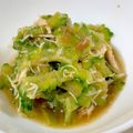 あっくん５９'s cooksnap of when they made 苦くないゴーヤの梅肉和え、お浸し.