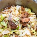 マダムカフェ♡'s cooksnap of when they made 春キャベツ(キャベツ)とサバ味噌煮缶炒め.